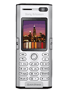 Best available price of Sony Ericsson K600 in Wj